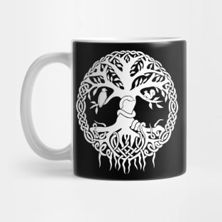 Yggdrasil The World Tree (white version) Mug